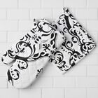 Ovpts-054611 Linen Tablecloth Damask Oven Mitt And Potholder Set 848323029243