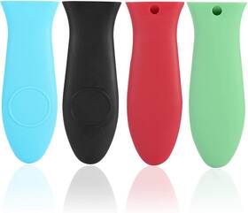 8541943402 Oyyer Silicone Hot Handle Holder Potholder For Cast Iron Skillets Rubber Pot