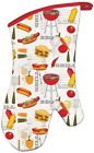 Aom213 Padded Mitt Oven Design Michel Works Cotton Barbeque
