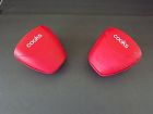 2-cooks Pads Pot Red Silicone Hot Bakeware Grabber Heat Resistant Pair