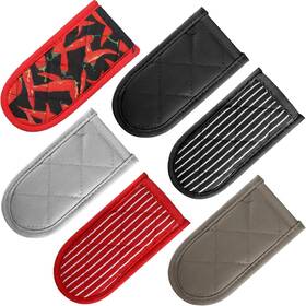 Patelai-398 Patelai 313028640685 6 Pieces Pan Handle Sleeve Hot Holders Heat Resistant Covers Non-s