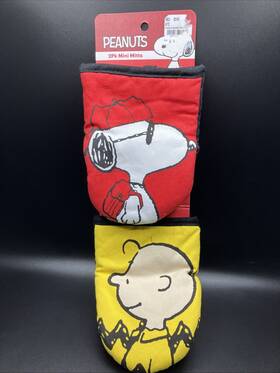 Peanuts 042887334632 Mini Mitts 2 Pack Snoopy Joe Cool /charlie Brown