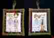 113b Ph Handmade Nurse Central-hospital Staff 100 Cotton Set Of 2 Pot Holders