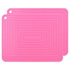 Holder9 Ph-pkx2 Loghog Packsilicone Trivet Mats Hot Padspot Non Slip Flexible Durab
