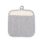 Ph36214 Kaf Home Metro Stripe Pot Holder Mitt Black 844260036214