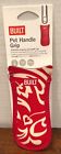 Phc-hgd Built Ny Neoprene Pot Handle Holder Grip Red White Damask