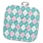 212470 Phl 1 Argyle And Aqua Pot Holder 191767587412