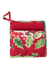 Phpkjolg Red April Cornell Potholder With Towel Pouch 888609241853