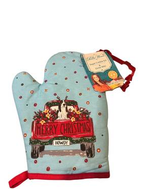 Pioneer Woman 844527045737 Sugar Cookie Kit Cutter Mix Oven Mitt Makes 8-9 Cookies