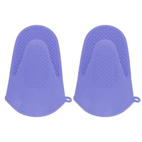 Pocreation9fdcigpuzx-12 Pocreation Silicone Oven Mitts 2pcs Heat Protective Thickened Anti Slip Comfortable Cooking
