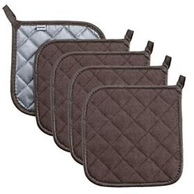 Pot Holders Cotton Made Machine Washable Heat Resistant Potholder Holder