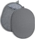 Pot Holders For Kitchen Heat Resistant Silicone Set Of 2 Hot Pads Po