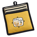 26732 Potholder Sweet Imports Bee Set Design Dishtowel