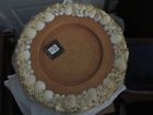 Pottery Barn Seashell Chargers Woven Rattan Summer Table Plates