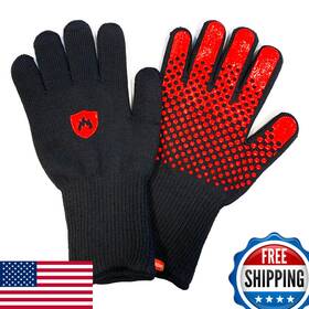 B0dgrkyppr Prepared Hero Fireproof Gloves By - 1 Pack Resistant Up To 932 Degrees Cut