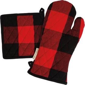 Primitives By Kathy 190134073404 Kitchen Set - Red And Black
