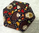 Item6154 Print Cotton Hogs Hedgehog Washable Fabric Hedge Potholder