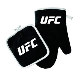 Pro Specialties Group 657175488890 Ufc Black Oven Mitt/pot Holder