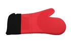 Pro2010r Kitchen Basics Oven Mitt Silicone Cotton Red 773463168173