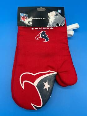 31111 Psg Nfl Houston Texans Crossover Grill And Oven Mitts Heat Resistant