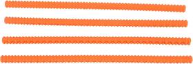 Pssopp1gmyva26r5-11 Pssopp 4pcs Oven Rack Protectors Heat Silicone Guards Child Orange