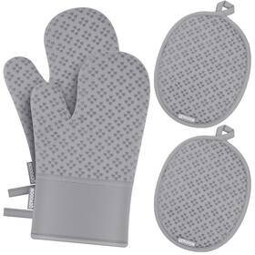 Stsjt001 Qevooon Oven Mitts And Pot Holders 4 Sets Heat Resistant 500 Mitt Hol