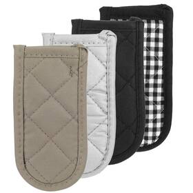 686449 Qianyu 1 Ecytxdfl 4 Pcs Pan Hot Handle Sleeve Covers Silver Black And White Beige