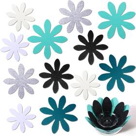 Bd-queekay-4120 Queekay 12 Pcs Felt Pot And Pan Protectors 12/14/16 Inch Larger Classic Color