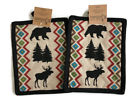 R3922 Kay Dee Designs Lake Lodge Bear Moose Print Kitchen Cotton
