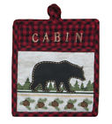R4212 Unbranded Woodland Bear Cotton Quilted Country Cottage Kitchen 723886542128