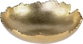 11weg Red Co. 8.75 Inch Gold Moon Decorative Asymmetrical Torn Dia