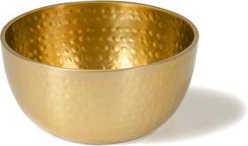 97833-mkc Red Co. 5 Inch Luxurious Round Hammered Aluminum Decorative Bowl Inches Gold