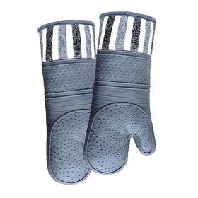 Red Lmldeta 011447612444 Heat Resistant 550 Degree Oven Mitt Silicone Hot Mitts - 1 Pair Extra Long Red Lmldeta 011447612444 Heat Resistant 550 Degree Oven Mitt Silicone Hot Mitts - 1 Pair Extra Long