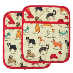 Red Lmldeta 432290551375 Pot Holders Set Of 2 Heat Resistant 480 Kitchen 100% Cotton Comfortable Lini