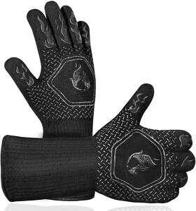 1472 Redriver 445017324320 Hamitor Bbq Grill Gloves Heat Resistant High Temp Resistance Fireproof