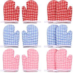 Oy-remerry-28905 Remerry 12 Pcs Kids Oven Mitts Toddler Children Heat Resistant Kitchen