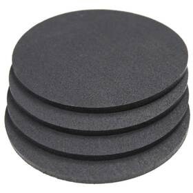 Em6b6s Revtime Round Rubber Trivet 1/4 Inch Thickness For Cork Mat Hot Pad Stylish Way