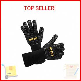1472 Rifny 744759658197 Bbq Gloves Grill Protect To Degree Fahrenheit Extreme Heat Re