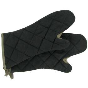 2px27bkbk Ritz Duraserv Black 17 Oven Mitt - Pair Inch