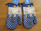 Rn17252 Lady Suzanne Classics Nwt Designer Applique Oven Mitts 722402002238