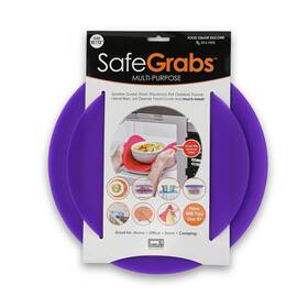 Safe Grabs 714929999825 Multi-purpose Silicone Original Microwave Mat As Seen On Shark Tank Splat
