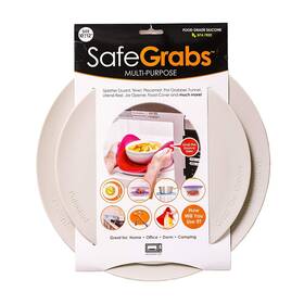 Safe Grabs 714929999955 Multi-purpose Silicone Original Microwave Mat As Seen On Shark Tank Splat