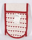 Sainsburys Home Red Heart Double Oven Potholder New With Tags