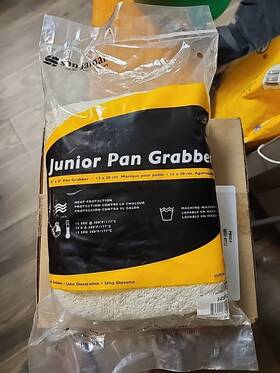 San Jamar 724215002955 Juniorpan Grabber Bestex/terry Cloth 6 Inch Length X 8 Width 12
