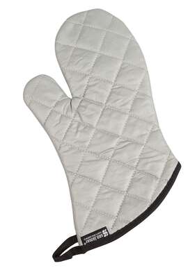 801sg13 San Jamar Silicone Coated 13 Oven / Freezer Mitt - Pair Inch