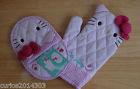 Sanrio Hello Kitty Nwt Oven Mitt Set In Pink 881780016494