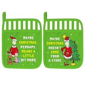 Uss231703 Saukore Funny Christmas Kitchen Decor Cute Pot Holders With Pocket 2pcs H