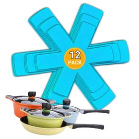 Savuk 736649504332 Pot And Pan Protectors Set Of 12 3 Different Sizes Separators Pad Div