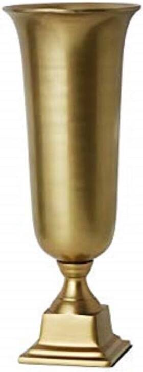 Sslanvs391asfs Serene Spaces Living 18-inch Gold Pedestal Urn - Elegant Large