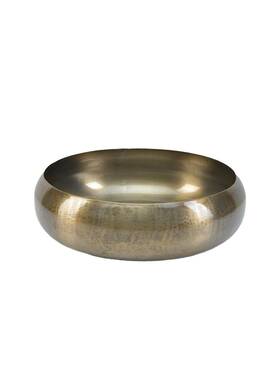 Ssli8699asfs Serene Spaces Living 10.5 Inch Vintage Gold Round Iron Large Individual